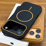 Luxury Matte Magnetic Hard Case For iPhone