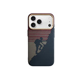 Alloy Lens Matte Carbon Fiber Texture Case for iPhone