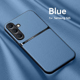 Magnetic Leather Leather Holder Case for Samsung