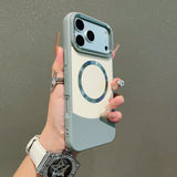 Armor Matte Magnetic Leather For Case For iPhone