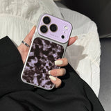 Large Window Leopard Print Shockproof Case For iPhone