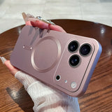 Luxury Matte Magnetic Case For iPhone