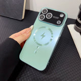 Magnetic Luxury Frosted Bumper Case For iPhone