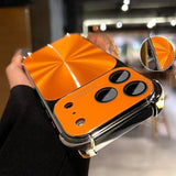 Luxury 6D Colorful Laser Aurora  Bumper Shockproof  Case For iPhone