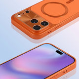 Magsafe Magnetic Carbon Fiber Kevlar Pattern Case For iPhone