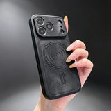 Retro Original Colors Leather Matte Case for iPhone