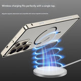 Magsafe Magnetic Metal Frame Shockproof Case For Samsung
