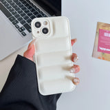 Luxury Down Jacket The Puffer  Case For iPhone