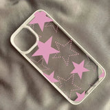 Red Star Silicone Hard Case For iPhone