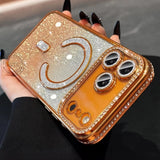 Luxury Diamond Glitter Magnetic Case For iPhone
