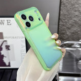 Laser Color Frosted Translucent Case for iPhone