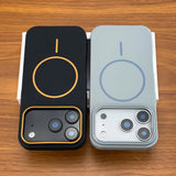Luxury Matte Magnetic Hard Case For iPhone