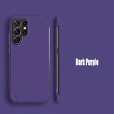 Ultra Slim Matte Frameless Case For Samsung