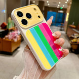 Dopamine Rainbow Acrylic Case For iPhone