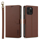 2 in 1 Removable Flip Leather Magnetic Wallet Case For iPhone
