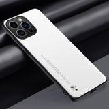 Luxury PU Soft Silicone Leather Case For iPhone