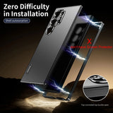Magnetic Aluminum Frame Metal Case For Samsung