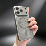 Retro Original Colors Leather Matte Case for iPhone