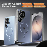 Luxury Plating Magnetic Camera Lens Case for Samsung