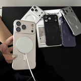 Ultra Thin Matte Magnetic Frameless Case For iPhone