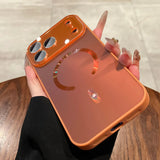 Matte Glitter Laser Magnetic Case for iPhone
