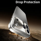 Magnetic Aluminum Frame Metal Case For iPhone