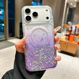 New Gradient Star Sequin Glitter Case For iPhone
