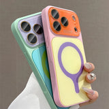 Candy Color Contrast for Case for iPhone
