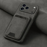 Two-Piece Set Luxury Leather Case for iPhone
