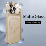 Magsafe Original Glass Nano Matte Case For iPhone