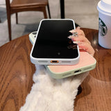 Gradient Glitter Tempered Glass Camera Protection Case For iPhone