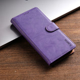 Wallet Flip Leather Case For Samsung