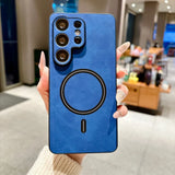 Ultra Skin Feel Matte Leather Protection Case for Samgsung