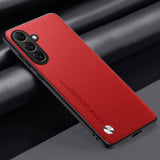 Leather Shockproof Hard Bumper Case For Samsung