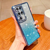 Luxury Bling Glitter Gradient Diamond Case For Samsung