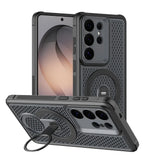 Honeycomb Cooling Magnetic Kickstand Case for Samsung