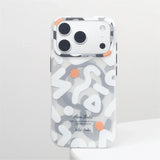 MagSafe Magnetic Geometric Graffiti Hard Case for iPhone