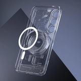 Clear Magnetic Circuit Board Case For Samsung