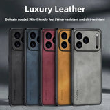 Luxury Leather Shockproof Case For iPhone
