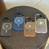 Luxury High Tech Skin Feel Magnetic Case For iPhone