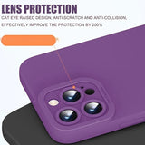 Fluff Protective Soft Liquid Silicone Case for iPhone