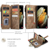 Wallet  Flip Leather Phone Case For Samsung