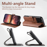 Card Holder Wallet Magnetic Flip Case For iPhone