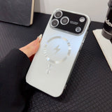 Magnetic Luxury Frosted Bumper Case For iPhone