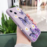 Purple Butterflies Cute Case For iPhone