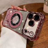 Luxury Glitter Bracket Ring Holder Case for iPhone