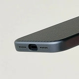 3D Stripe Metal Paint Magnetic Case For iPhone