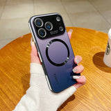Luxury Magnetic Gradient Streaming Case For iPhone
