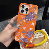 Coastal Sea Turtle With Strap Case For iPhone