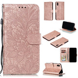Wallet Flip Leather Case For Samsung
